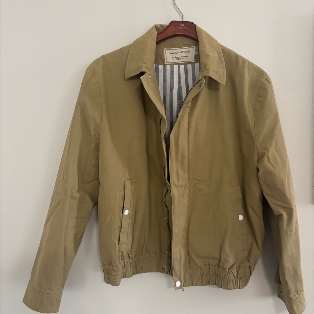 MAISON KITSUNE Tan Lightweight Jacket